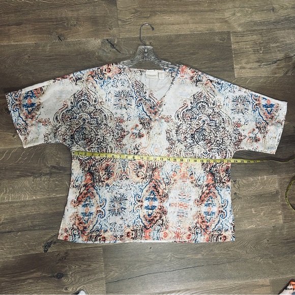 CHICO’S Size Large (2), airy, boxy blouse - Picture 3 of 5